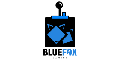 Graphic Design Visual Blue Fox Gaming Logo Portfolio